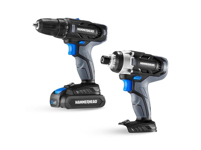 Hammerhead 20V Cordless 2-Tool Combo Kit (Open Box) - Image 1