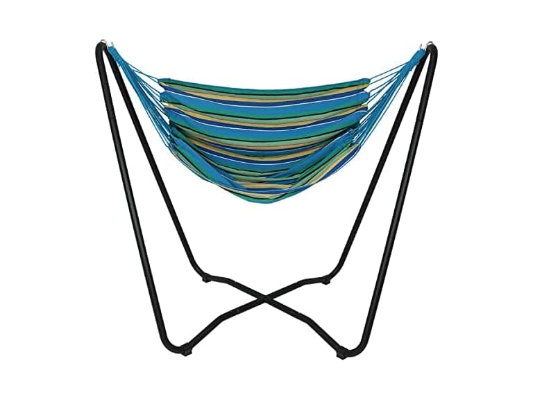 Sunnydaze Hanging Hammock Chair Swing - Image 1