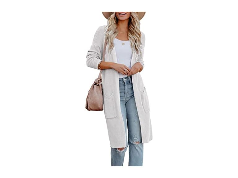 Amarmia Women (M) Long Sleeve Open Front Sweaters - Image 1