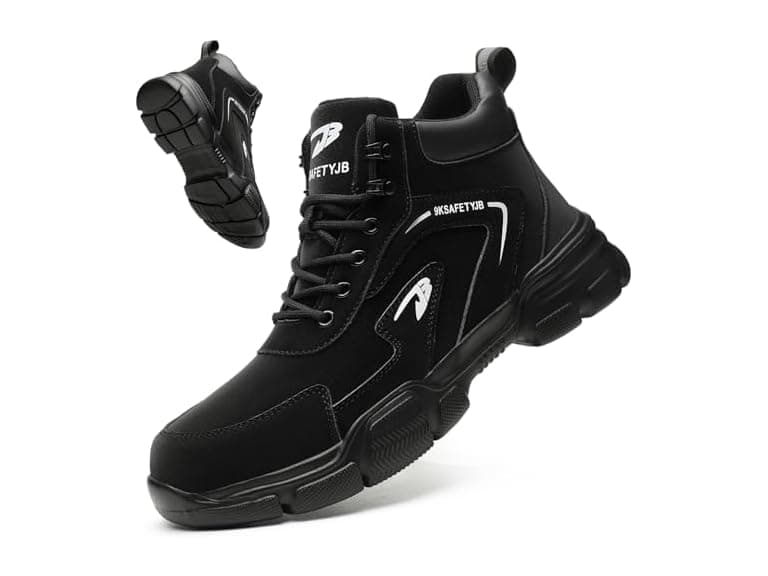 Men Waterproof Safety Shoes- Size 10.5 - Image 1
