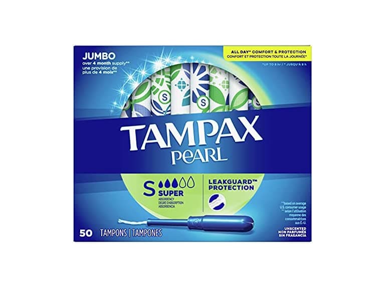 Tampax Pearl Super 50ct - Image 1