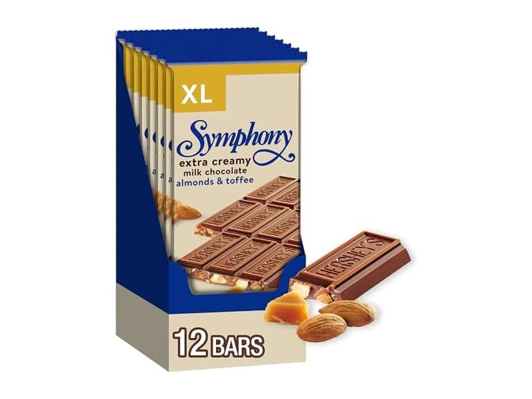 Hersheys Symphony Almond Toffee XL 12ct - Image 1