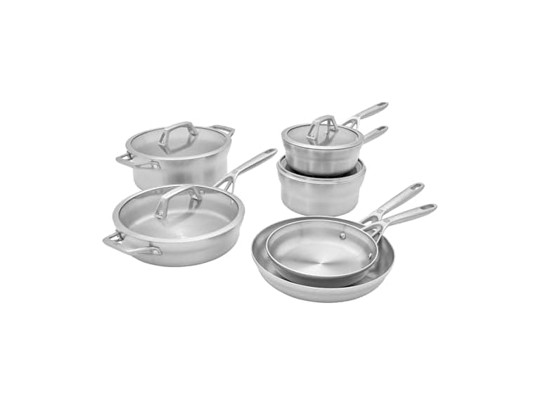 ZWILLING Motion Stainless Steel 10-pc Stainless Steel Cookware Set - Image 1