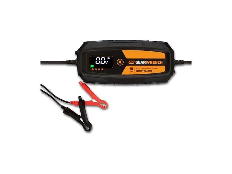 GEARWRENCH 10A 6V/12V Battery Charger and Maintainer - Image 1
