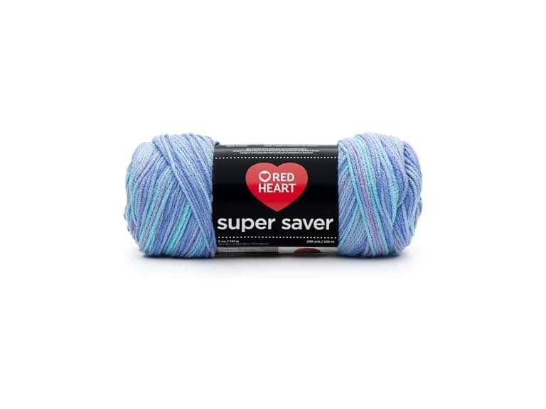 Red Heart Super Saver Yarn - Ocean - Image 1