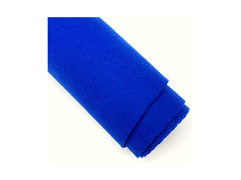 Ice Fabrics Craft Felt Fabric by The Yard, Royal Blue - Image 1
