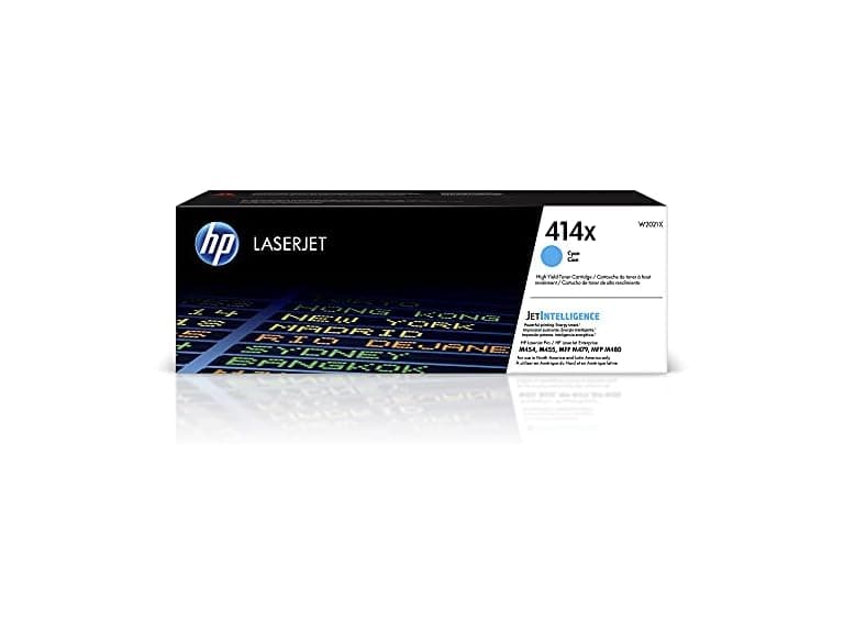 Hewlett Packard HP W2021X HP 414X Cyan High-yield Toner - Image 1
