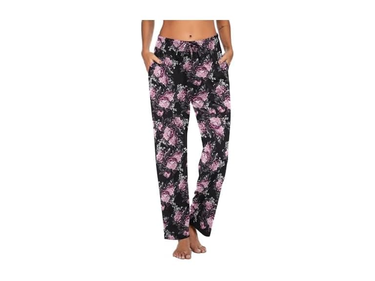Ekouaer Pajama Pants Comfy Pj Bottom Sleepwear - Image 1