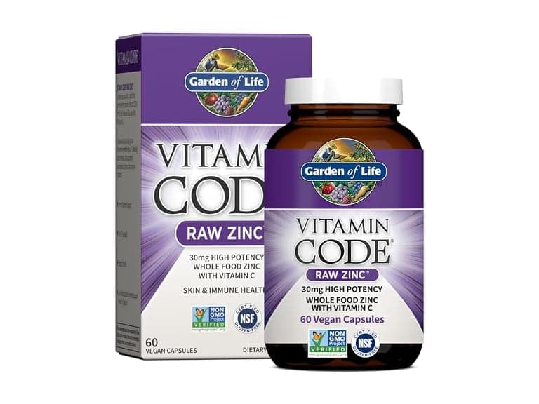 Garden of Life Zinc 60ct - Image 1