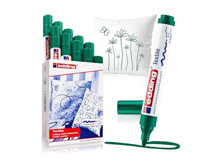 edding CR Textile Marker - Green - Image 1