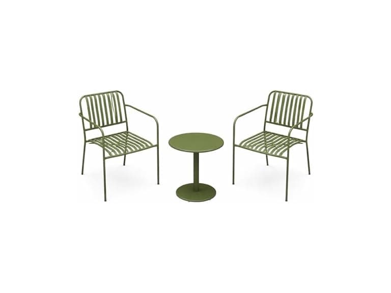 Alpine Corp3-Pc Bistro Set Green - Image 1