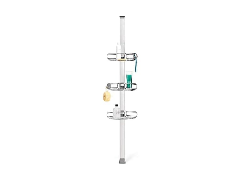 simplehuman 8' Tension Pole Shower Caddy - Image 1