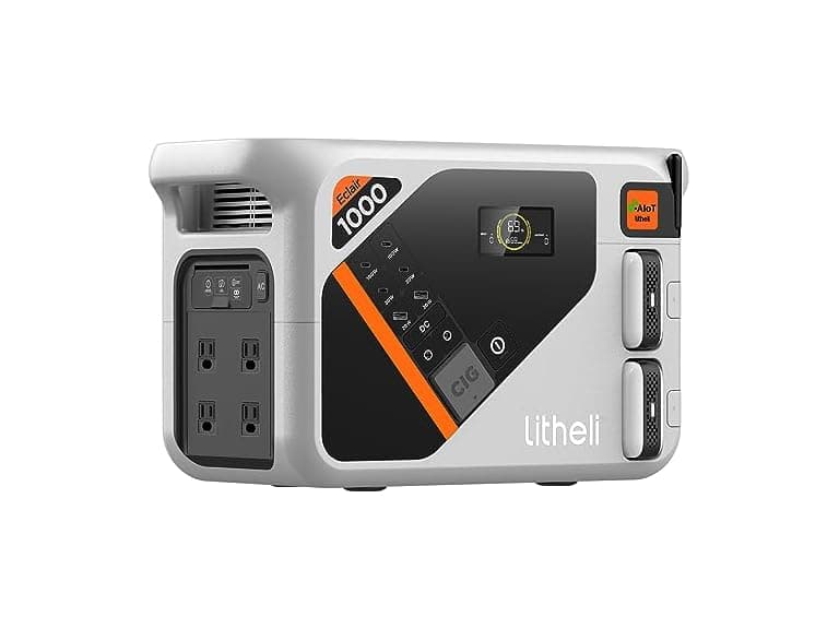 Litheli Portable Power Station Eclair 1000, 1800W - Image 1
