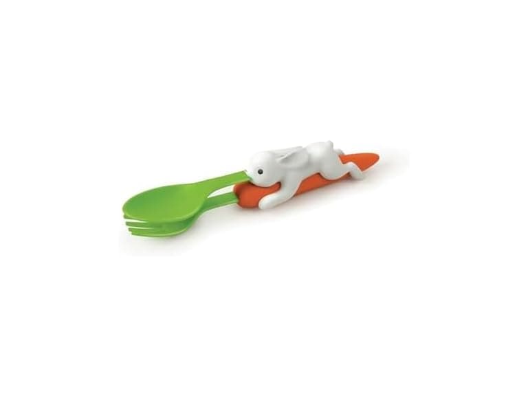 SNACK RABBIT Nesting Kids Utensils - Image 1