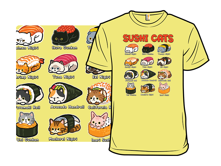 Types of Sushi Cats - Image 1