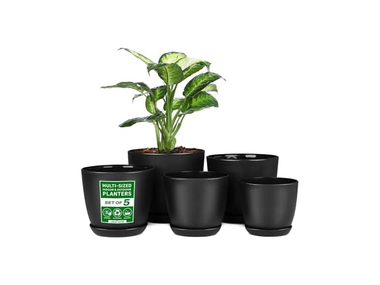 Lifemaster Plant Pots, 5 PC - Image 1