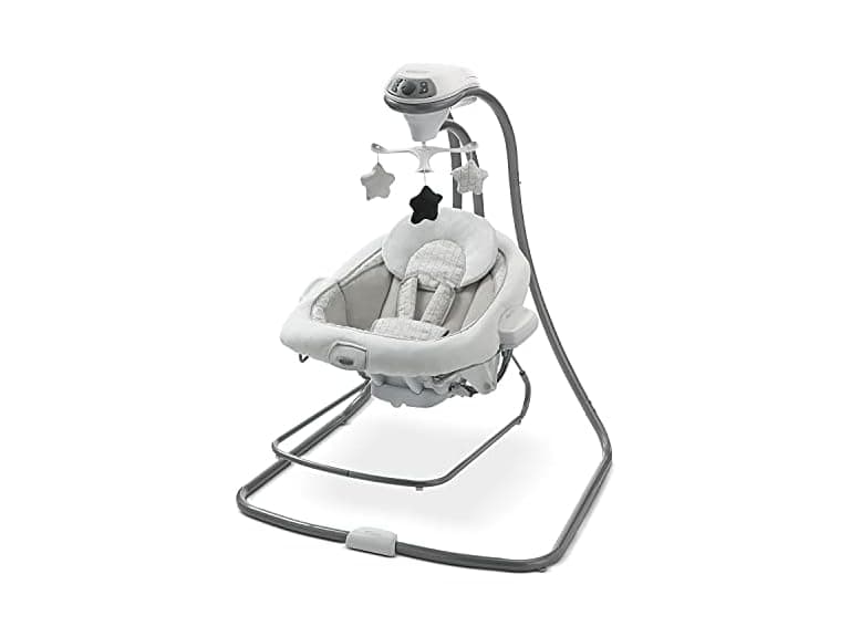 Graco DuetConnect LX Portable Baby Swing and Bouncer - Image 1