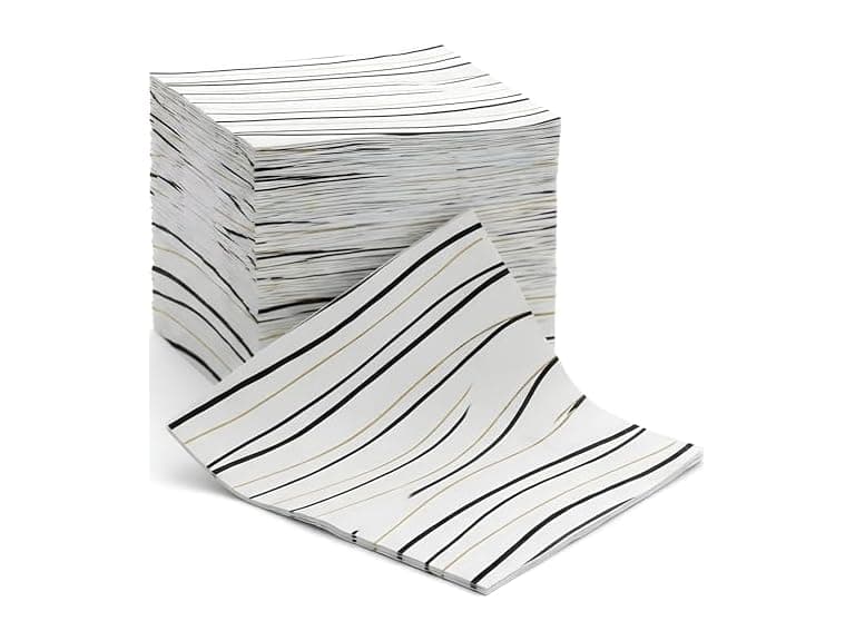 Waves Paper Napkins 6.5" 20pk - Image 1
