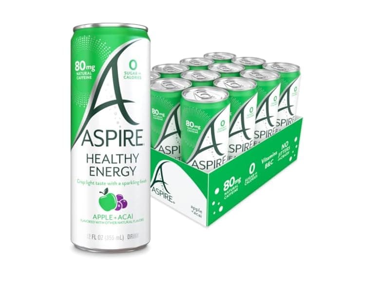 12PK ASPIRE® Apple Acai, Healthy Energy Drink - Image 1