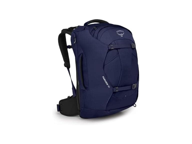 Osprey 10003686 Fairview 40LWomen's Travel Backpack, Navy (Open Box)