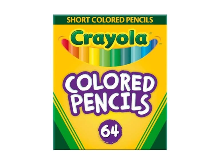 Crayola Mini Colored Pencils 64 count - Image 1