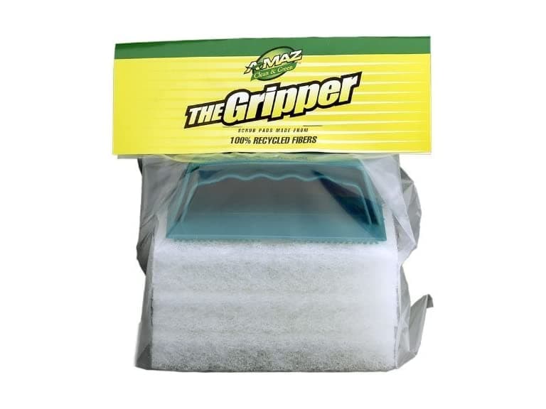 A-MAZ The Gripper Handle + 3 Scrub Pads - Image 1