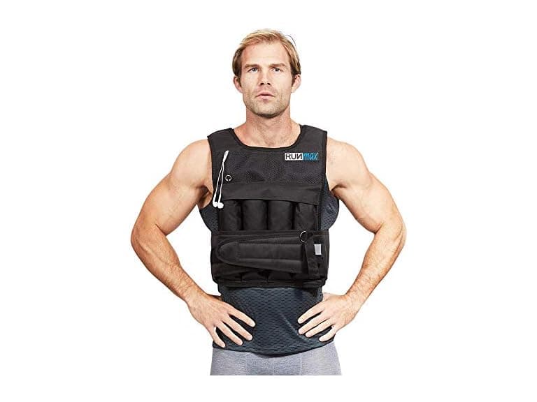 RUNmax rf20nop Run Fast Weighted Vest (20lbs) - Image 1
