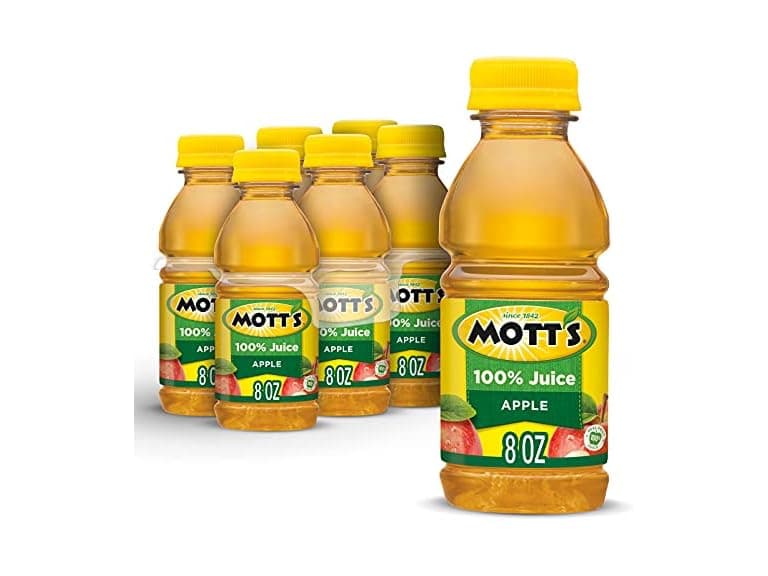 Mott's Apple Juice, 8oz bottles, 6pk - Image 1