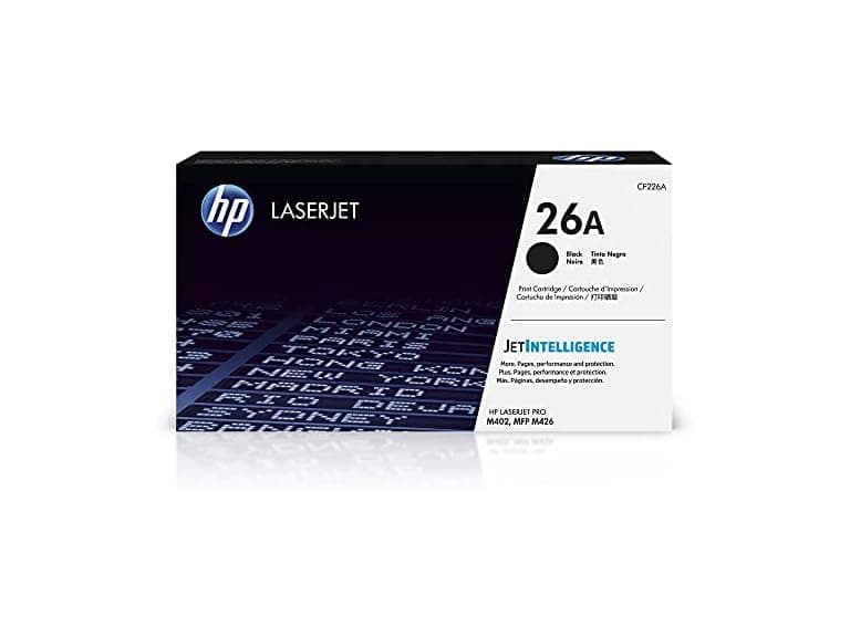 HP 26A Black Toner Cartridge, CF226A - Image 1