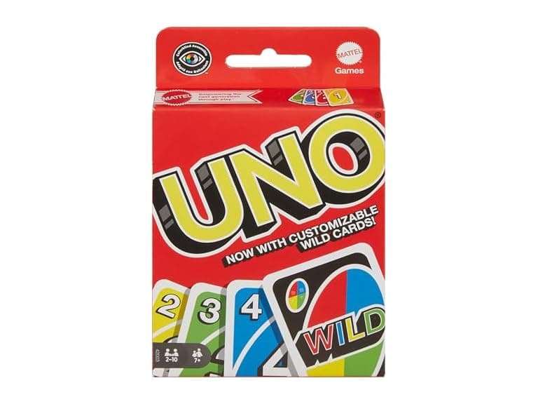 Mattel Games UNO Color & Number Matching Card Game - Image 1