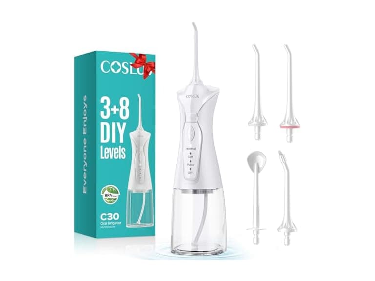 COSLUS W1644 Water Dental Flosser Pick for Teeth - Image 1