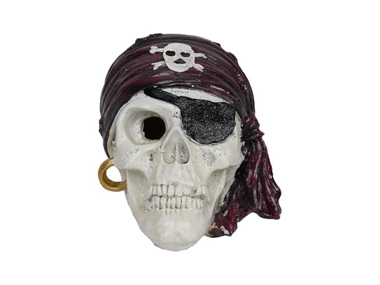 Alpine 6" Skeleton Pirate LED Halloween - Image 1
