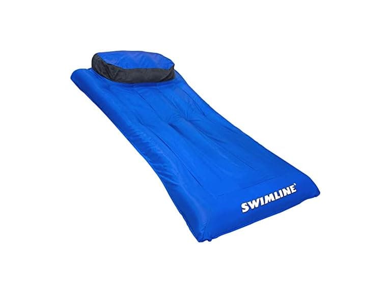 Fabric Covered Pool Float Mattress Lounger
