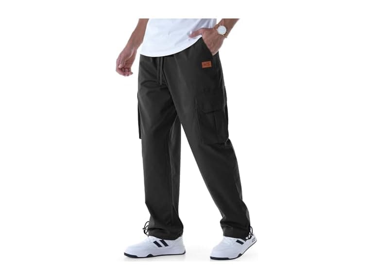 CANGHPGIN Mens Casual Cargo Pants - Image 1