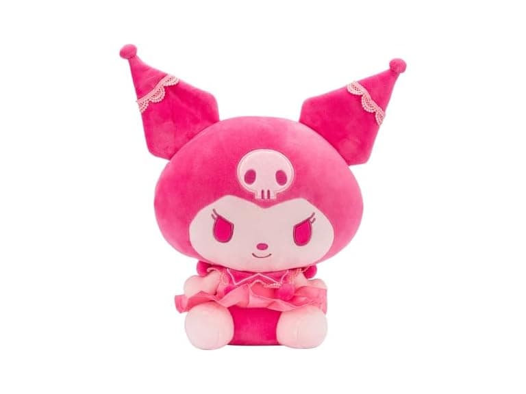 Hello Kitty and Friends Kuromi 12” Pink Plush - Image 1
