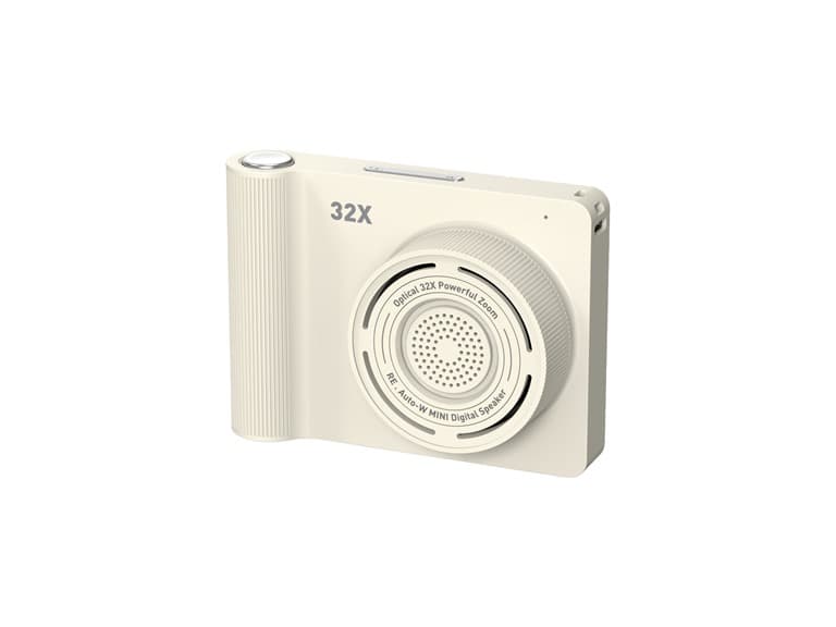 Camera Style Speaker with Wrist Strap - Image 1