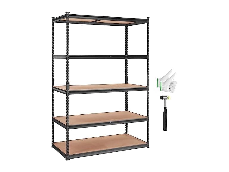 Storage Shelving Unit, 5-Tier Adjustable 48 - Image 1