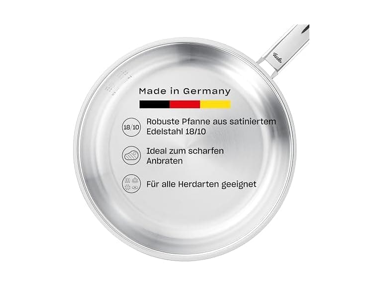 Fissler Pure SS Frying Pan 28cm - Image 1