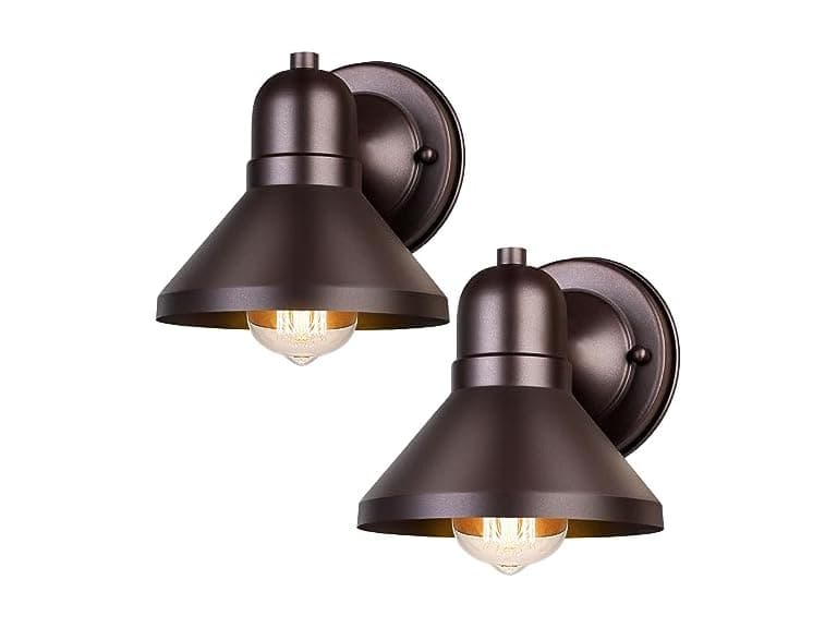 Brightever Outdoor Barn Wall Light Fixtures, 2-Pack - Image 1