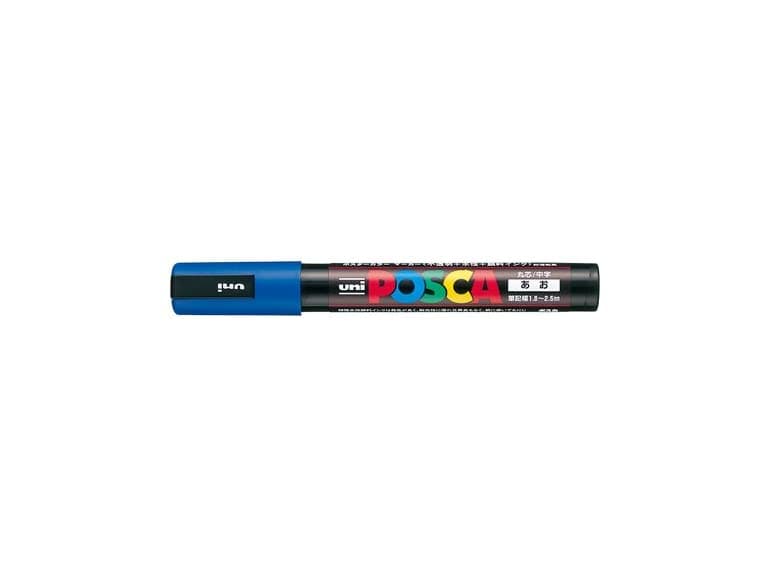 Poska Medium Round Core, Blue - Image 1
