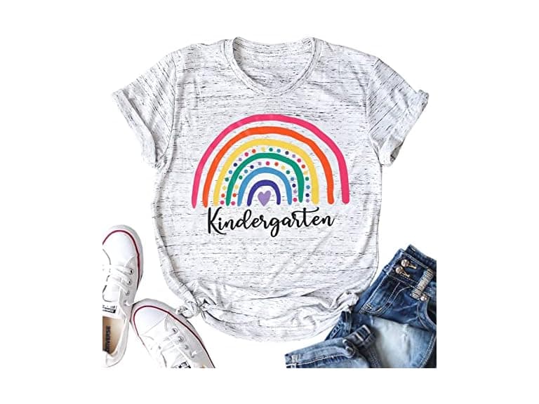 Kindergarten Crew Teacher Shirt Women - Image 1