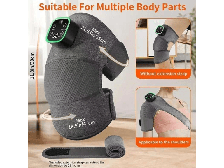 Knee Wrap Massager w/ Heat & Vibration - Image 1