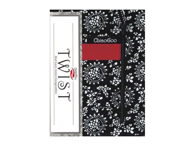 ChiaoGoo Twist Red Lace Interchangeable Small - Image 1