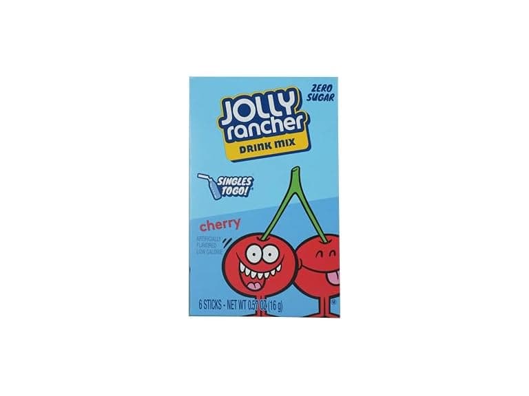 6CT Jolly Rancher Singles to Go (Cherry), 0.5 Oz - Image 1