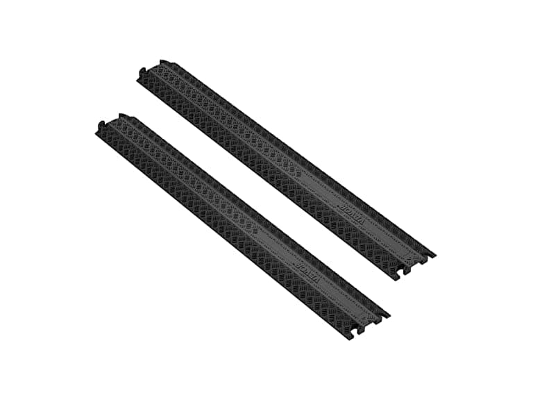 2-Pack Cable Protection Ramps, Supports Up - Image 1
