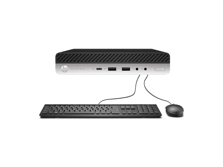 HP ProDesk 600 G5 Mini Desktop PC 16GB 250GB - Image 1