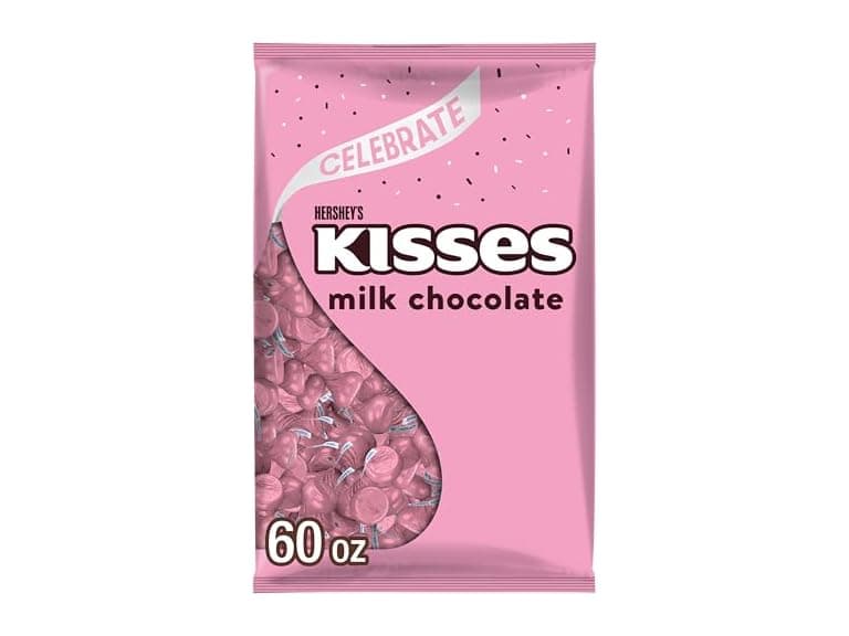 Hersheys KISSES Milk Choc Bulk Bag 60oz - Image 1