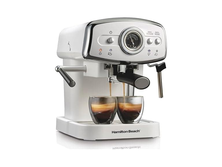 Hamilton Beach Slide & Lock Espresso Machine - Image 1