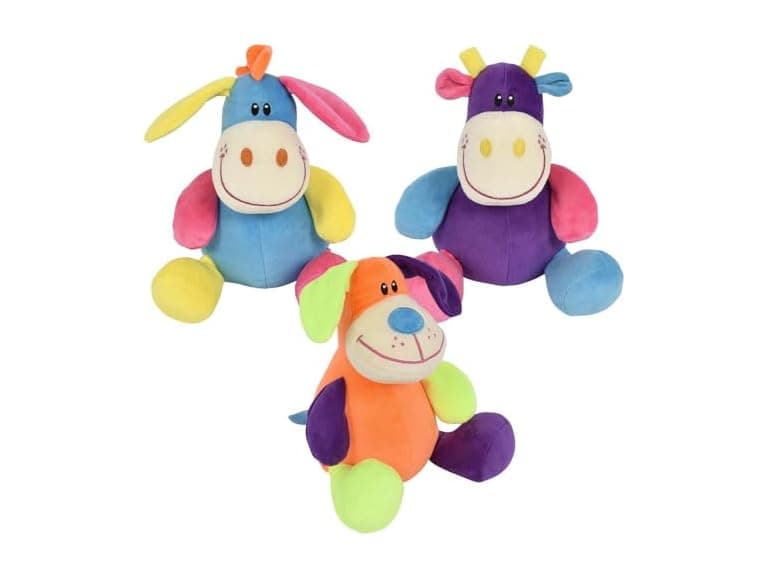 Rhode Island Novelty 9" Colorful Patch Animals - Image 1