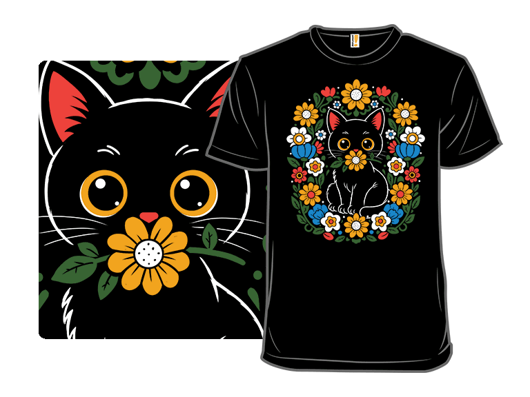 Floral Spirit Cat